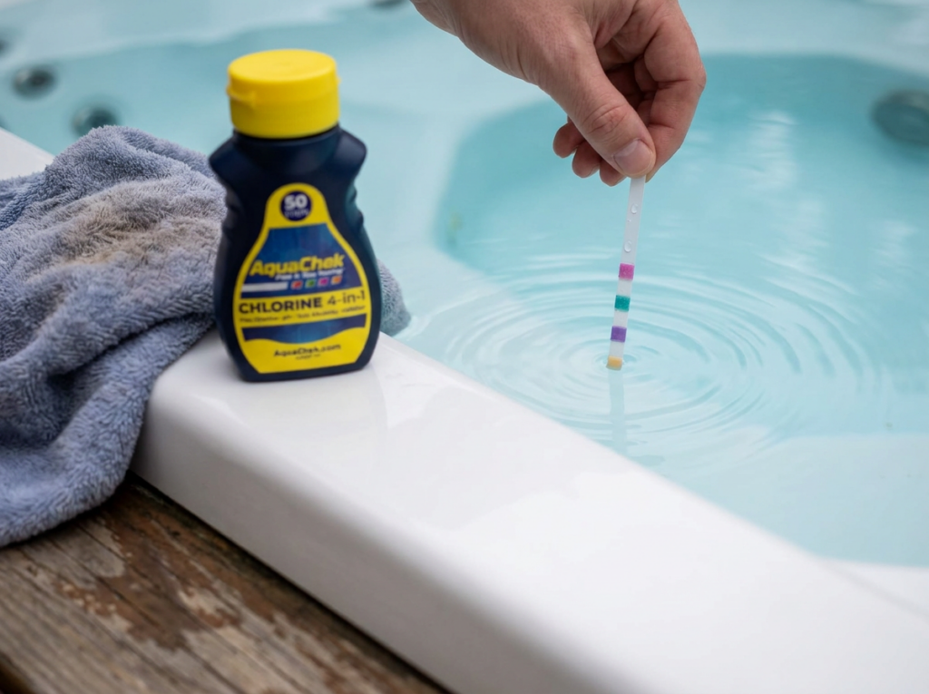 hot tub test strips