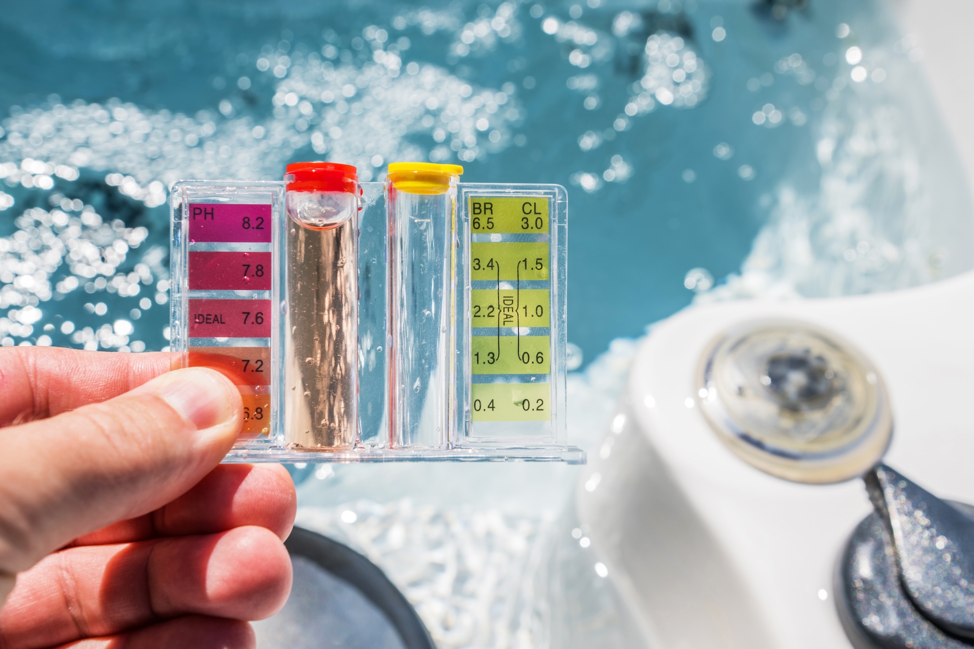 how to clean a hot tub filter