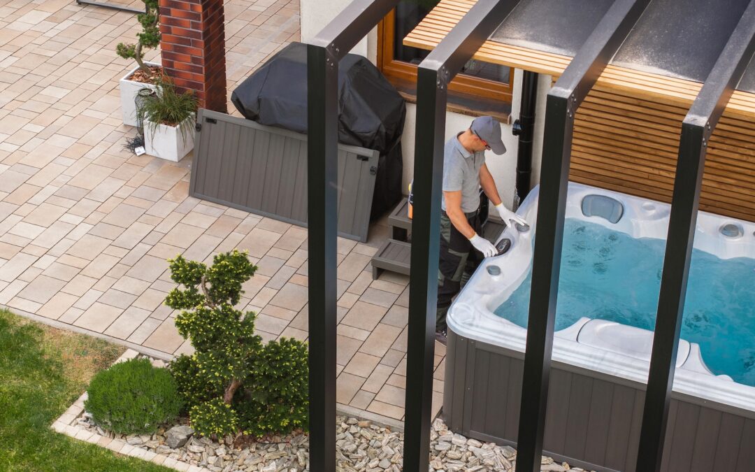 how to move a hot tub