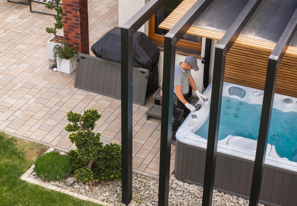 How to move a hot tub