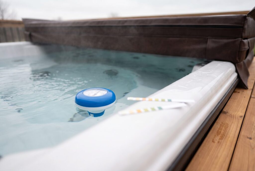 safe spa temperature